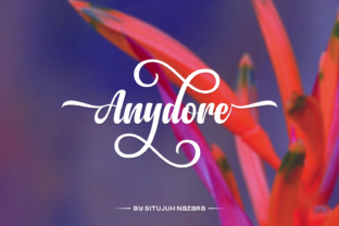 Anydore Font: Elevate Your Brand with Elegant Script