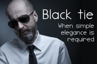 Black Tie Font Review: Elegant Gothic Sans Serif for Editors