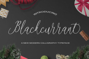 Blackcurrant: A Thin Script Font for Elegant Branding