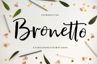 Bronetto Font for Creative Makers