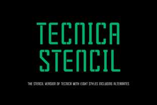 Building Modern Web Layouts with Tecnica Stencil Family