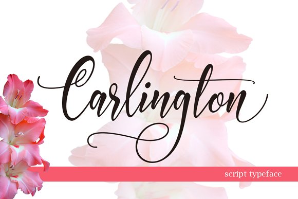 Carlington Font for Creative Projects