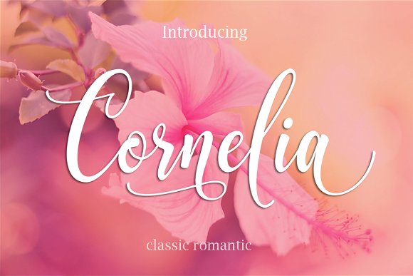 Cornelia Font for Creative Projects