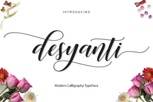 Desyanti Script: A Fluid Typeface for Digital Branding