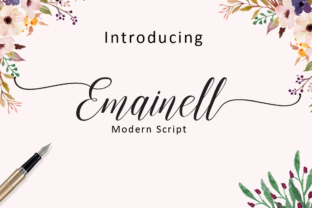 Emainell Font for Creative Campaigns
