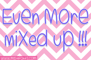 Even More Mixed Up: A Playful Script Font for Web Design