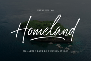 Homeland Font for Creative Campaigns