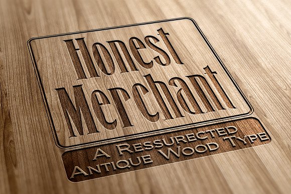 Honest Merchant Font Review for Vintage Campaigns