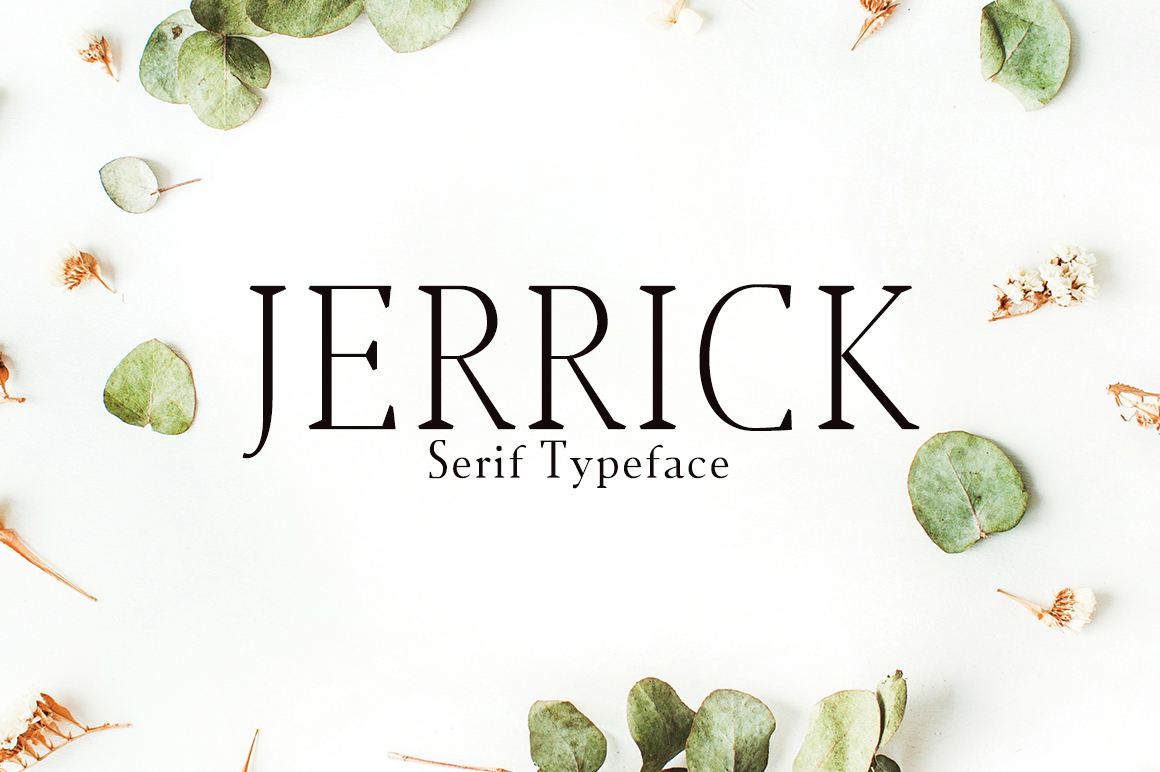 Jerrick Font: A Serif for Editorial Grace
