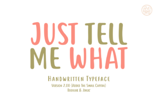 Just Tell Me What Font Review for Modern Branding