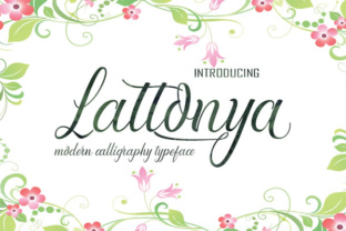 Lattonya: A Handmade Font for Polished Branding