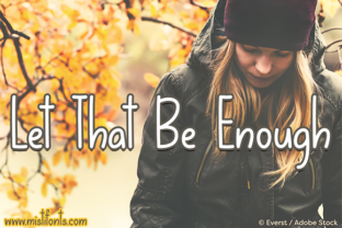Let That Be Enough: A Tall Skinny Script for Modern Branding
