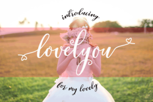Lovelyou Font for Creative Campaigns