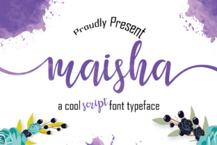 Maisha Script Font Review for Social Campaigns