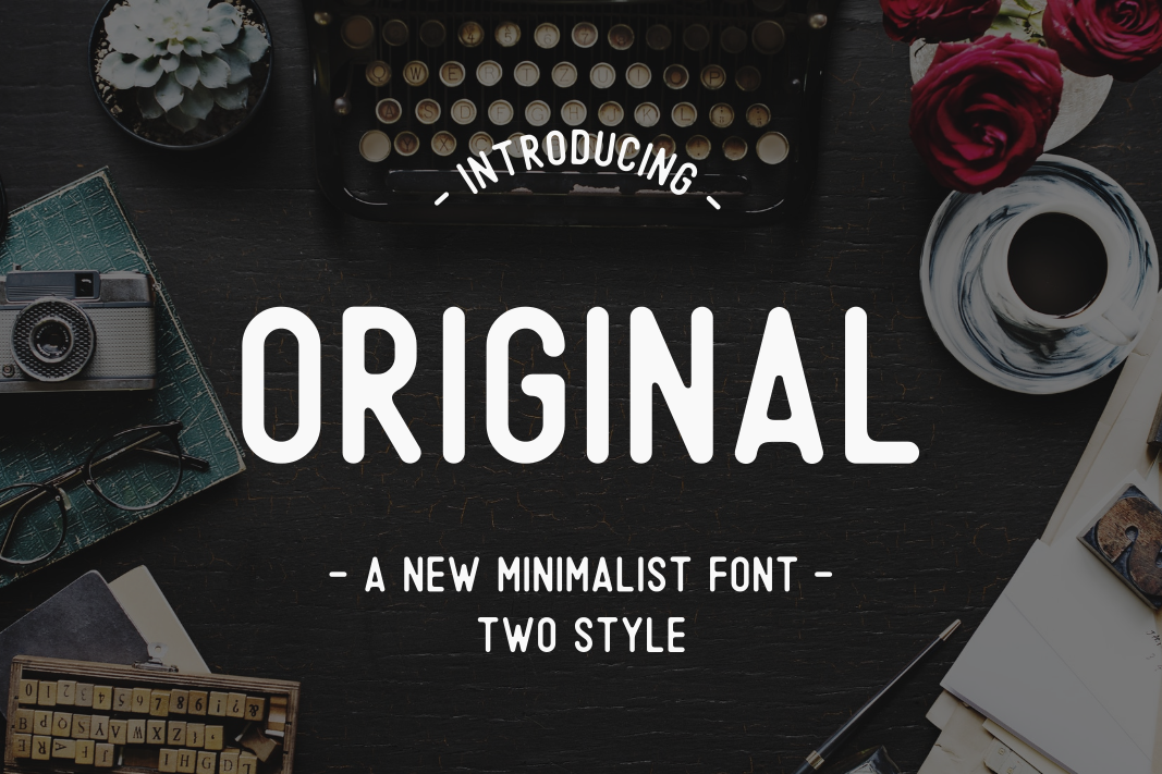 Original Font for Creative Projects