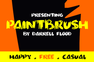 Paintbrush Font for Creative Campaigns