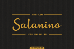 Salanino: A Handwritten Font for Creative Projects