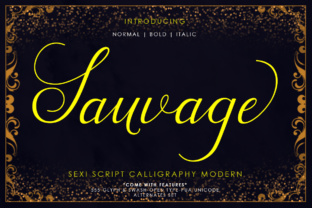 Sauvage: A Font for Elegant Branding