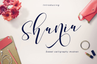 Shania Font for Creative Campaigns