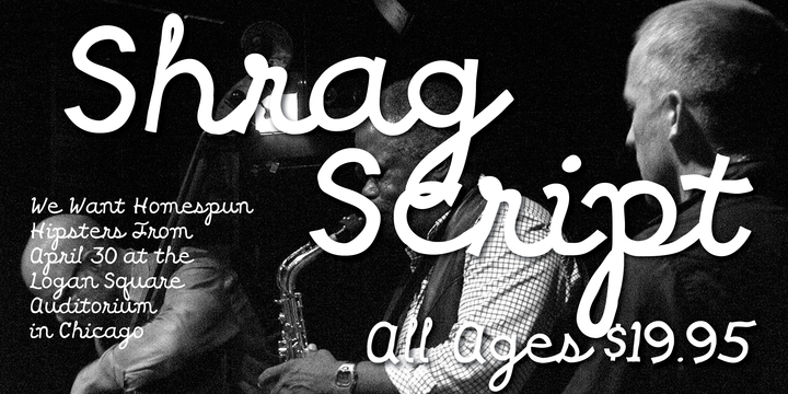Shrag Script Font for Creative Design
