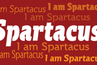 Spartacus Family: The Modern Slab Serif for Bold Branding