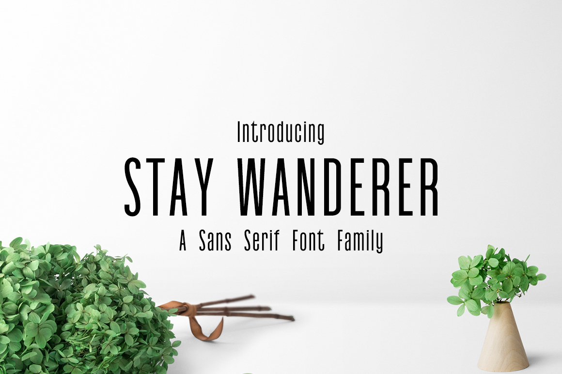 Stay Wanderer Font for Creative Projects