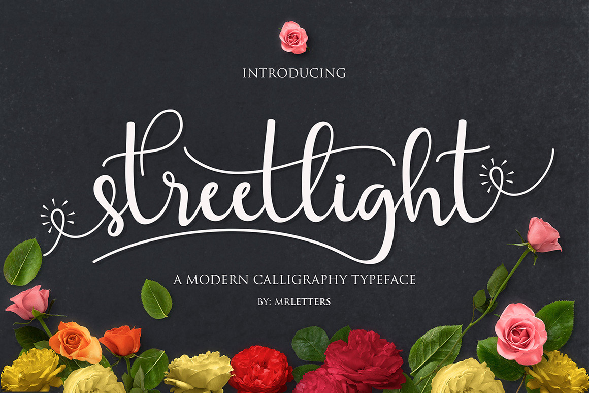 Streetlight: A Script Font for Elegant Design