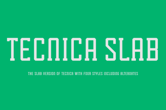 Tecnica Slab Family: A Maker's Review for Modern Branding