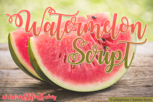 Watermelon Script Font for Creative Projects