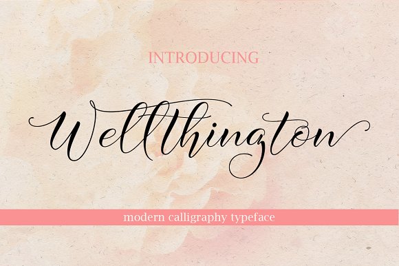 Wellthington: Elegant Font for Business Branding