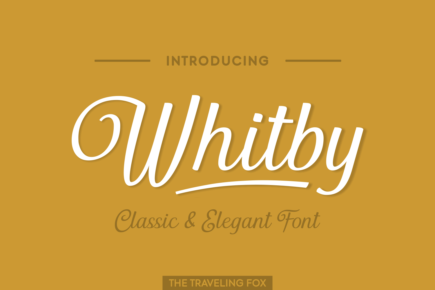 Whitby Font: Elegant Script for Web Design